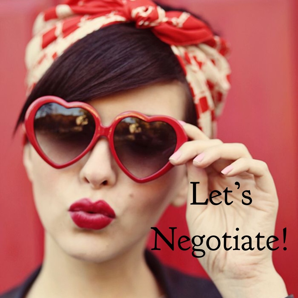 Love the item but not the price? Let’s negotiate!